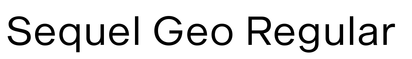 Sequel Geo Regular